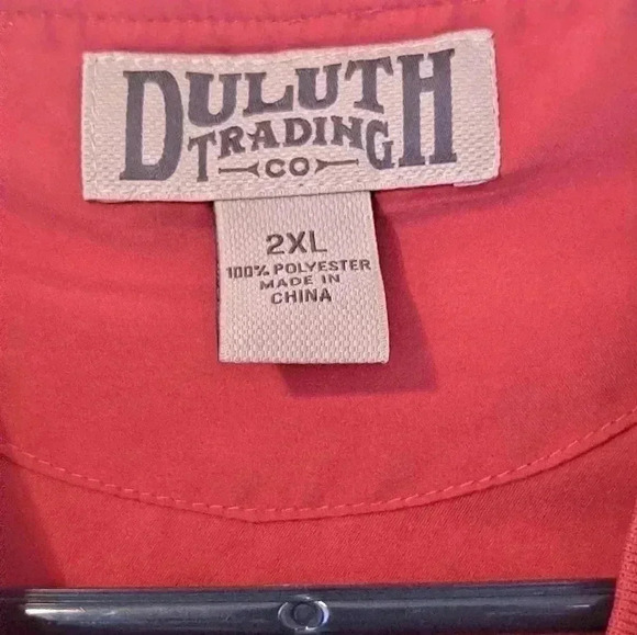 Duluth trading company Pullover 💯 Polyester Size 2XL EUC - Picture 3 of 6